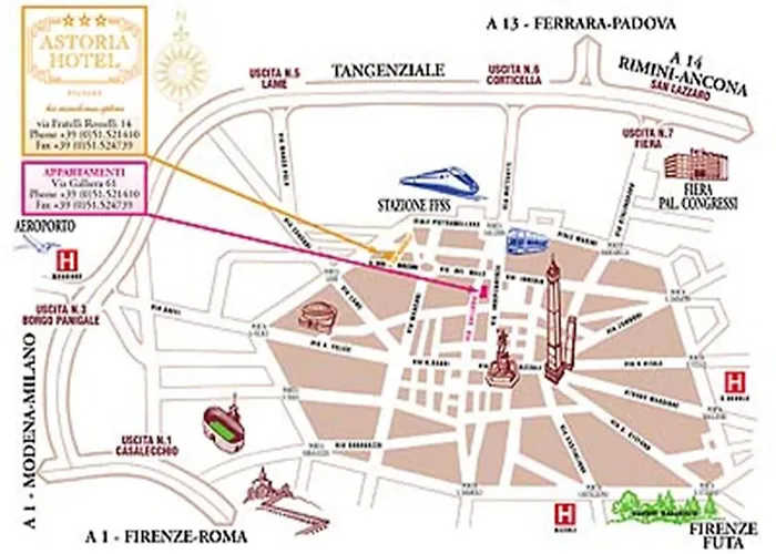 Astoria 3* Μπολόνια